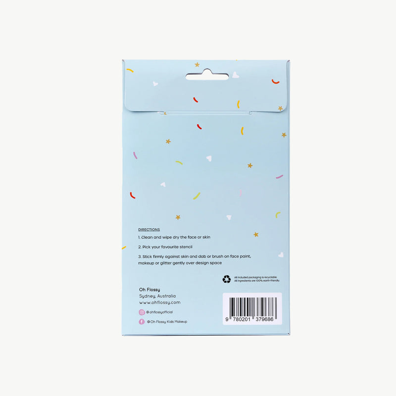 Oh Flossy - Face Paint & Makeup Stencils