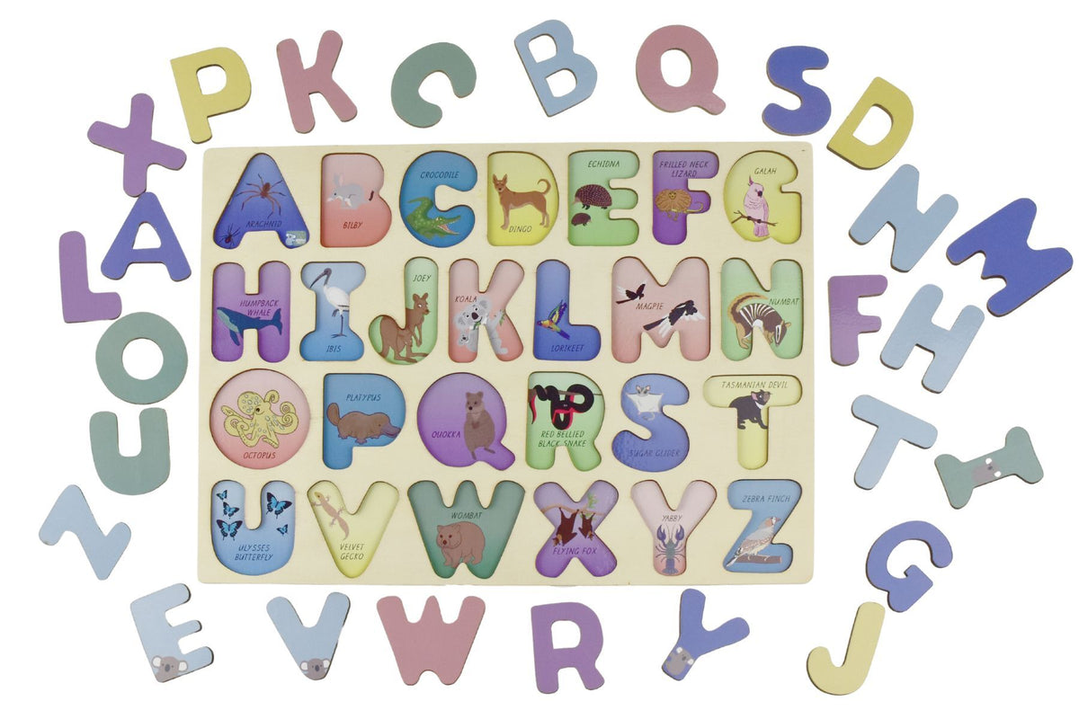 Wooden Chunky Alphabet Puzzle