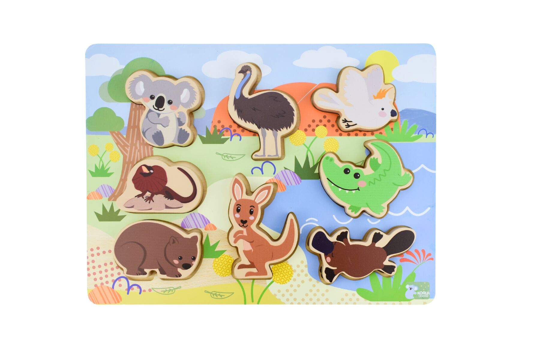 Wooden Chunky Puzzle - Australian Animal
