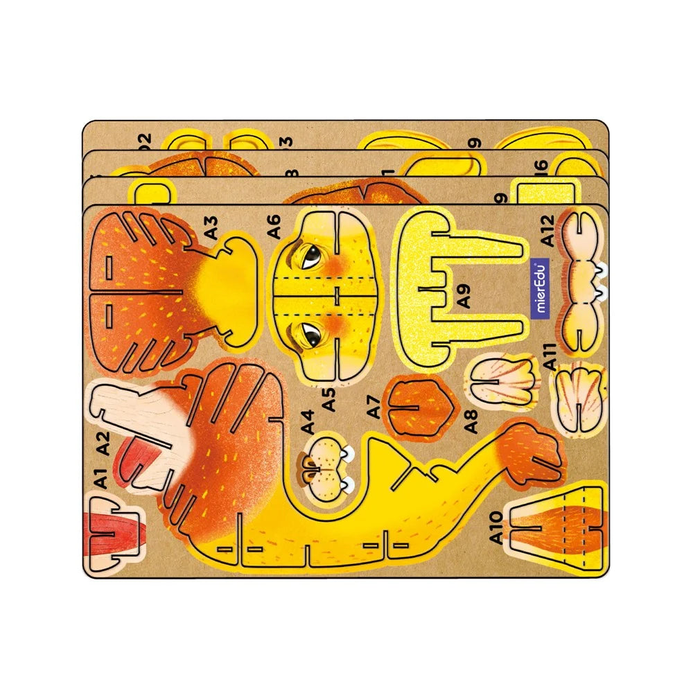 Build n Sound 3D Puzzle - Lion