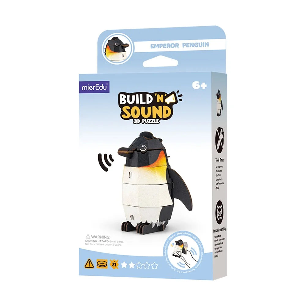 Build n Sound 3D Puzzle - Emperor Penguin
