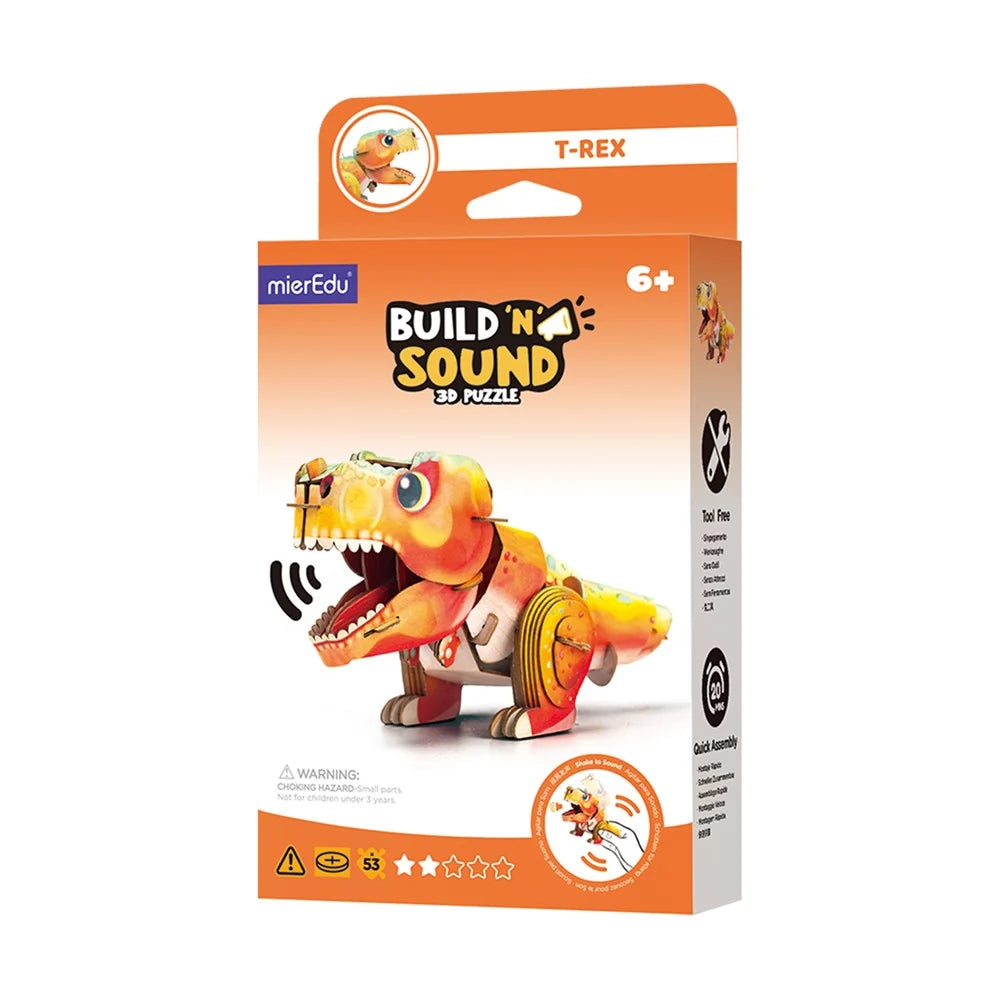 Build n Sound 3D Puzzle - Tyrannosaurus
