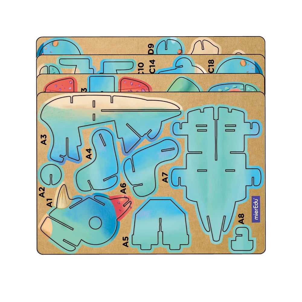 Build n Sound 3D Puzzle - Triceratops