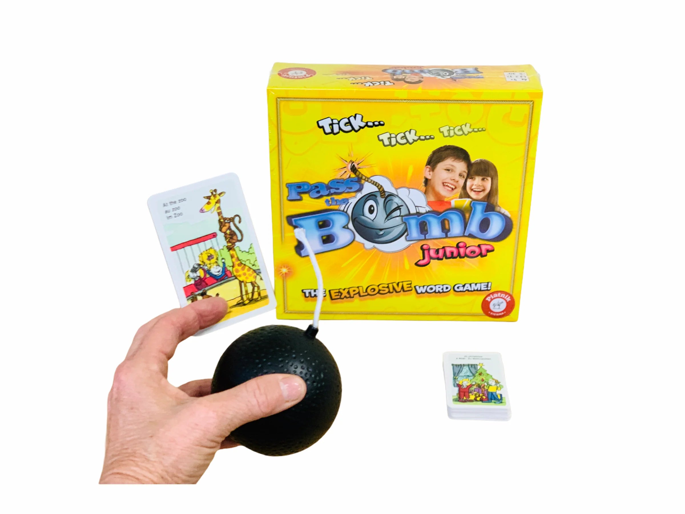 Pass The Bomb Junior - The Explosive Word Game! - Toot Toot Toys