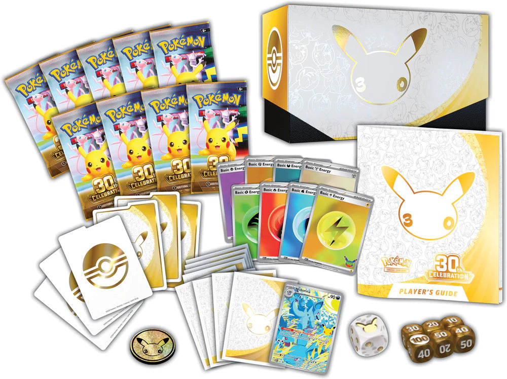 Pokémon TCG: 30th Celebration Elite Trainer Box (*Max 1 per customer)