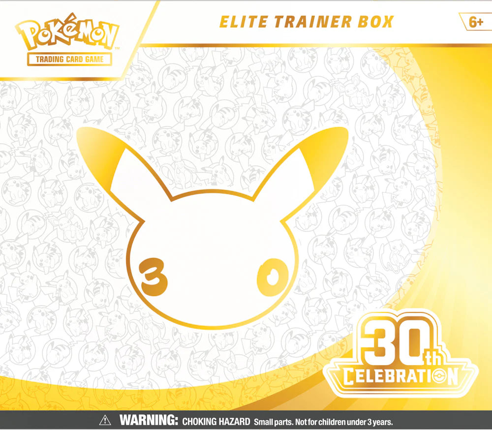 Pokémon TCG: 30th Celebration Elite Trainer Box (*Max 1 per customer)