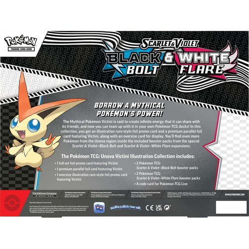 Pokemon TCG Scarlet & Violet 10.5 - Unova Victini Illustration Collection