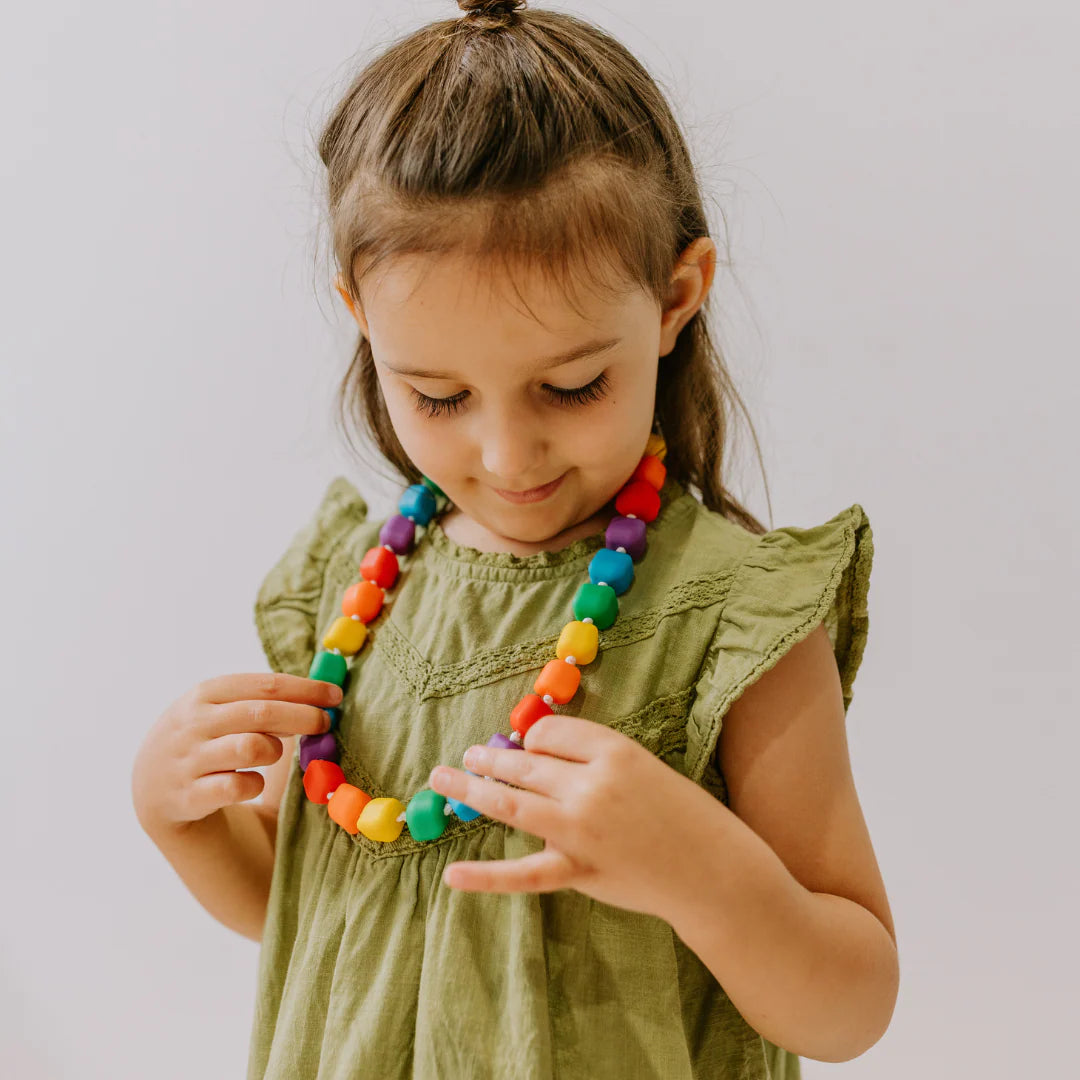 Sensory Chew Necklace - Princess and the Pea - Toot Toot Toys