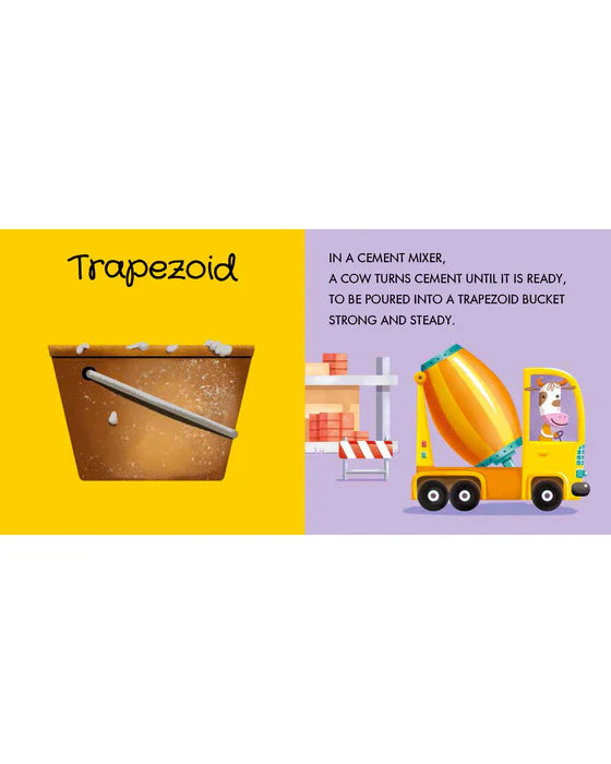 3D Puzzle & Book Set - Learn the Shapes with Vehicles