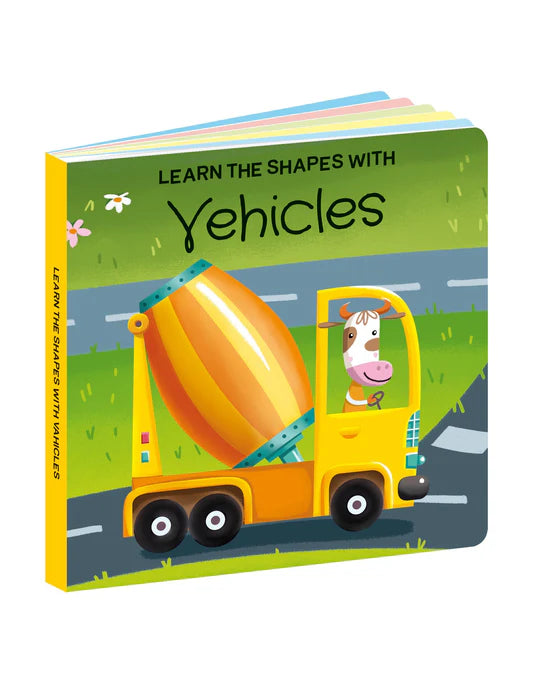 3D Puzzle & Book Set - Learn the Shapes with Vehicles
