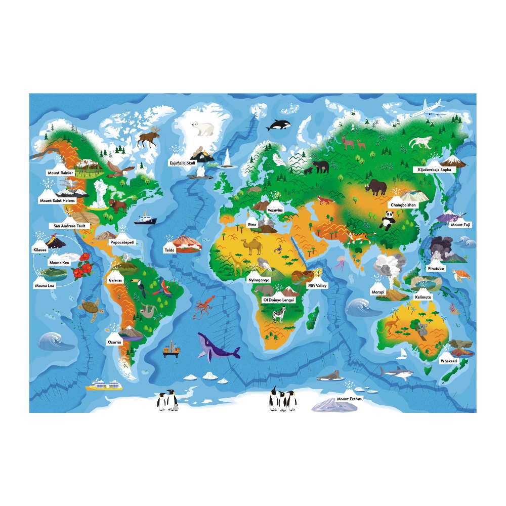 What, How, Why - Volcanoes Book and Poster