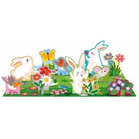 3D Puzzle & Book Set - Learn the Names of Flowers
