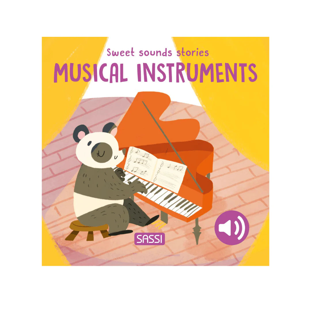 Sweet Sounds Stories Board Book - Musical Instruments