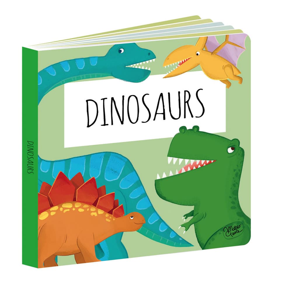 Edu-Blocks - Dinosaurs Stacking Blocks & Book Set