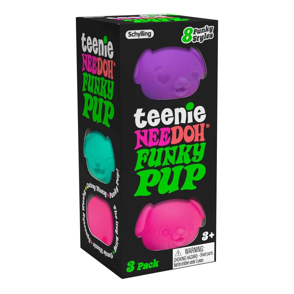 Teenie Nee Doh - Funky Pups - Assorted