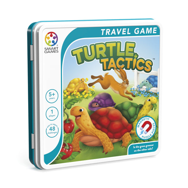 Smart Games - Magnetic Travel Puzzle Game - Turtle Tactics