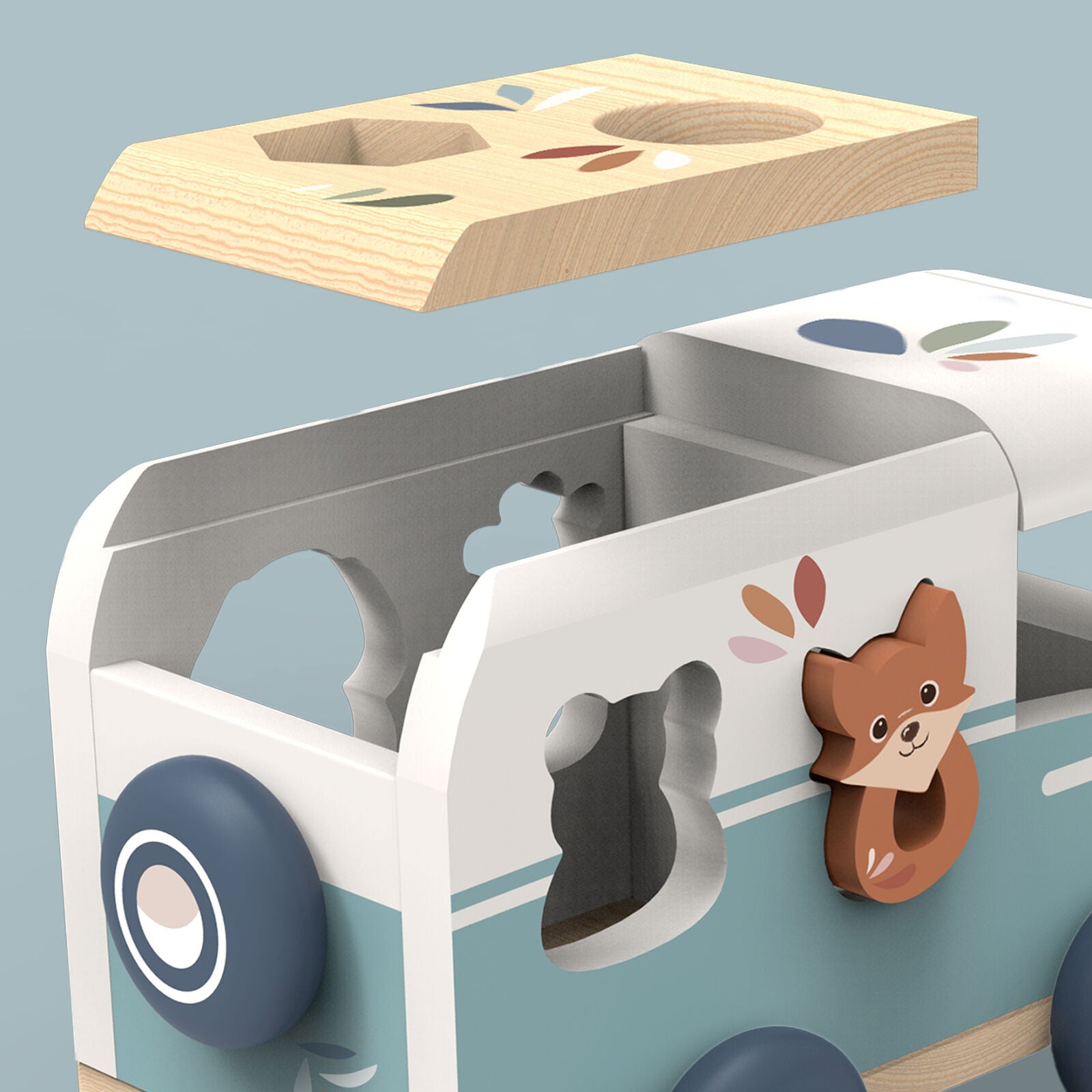 Shape Sorter Van - Toot Toot Toys