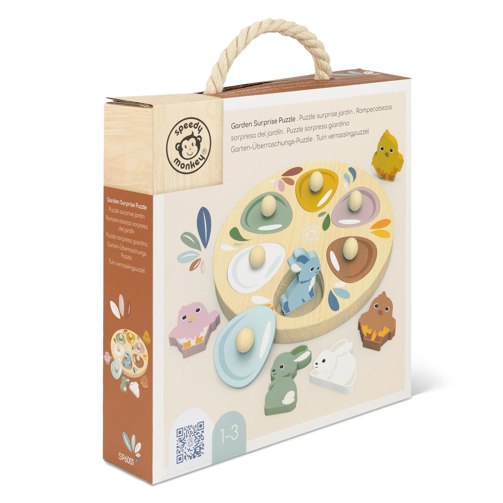 Garden Surprise Puzzle - Chicks & Bunnies