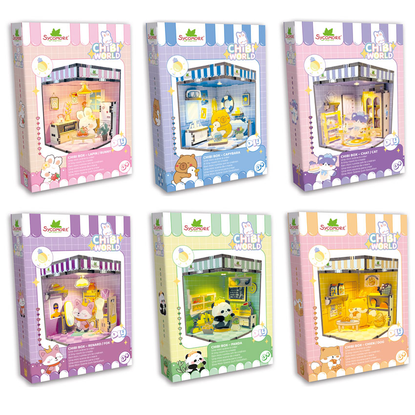 Chibi World Miniature Rooms