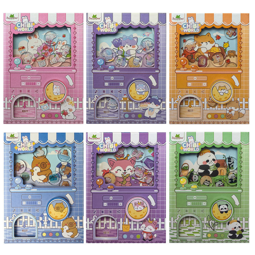 Chibi World Gashapon Notebook