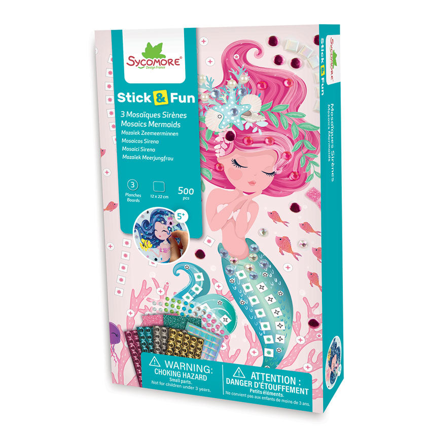 Stick & Fun - Mosaic Mermaids