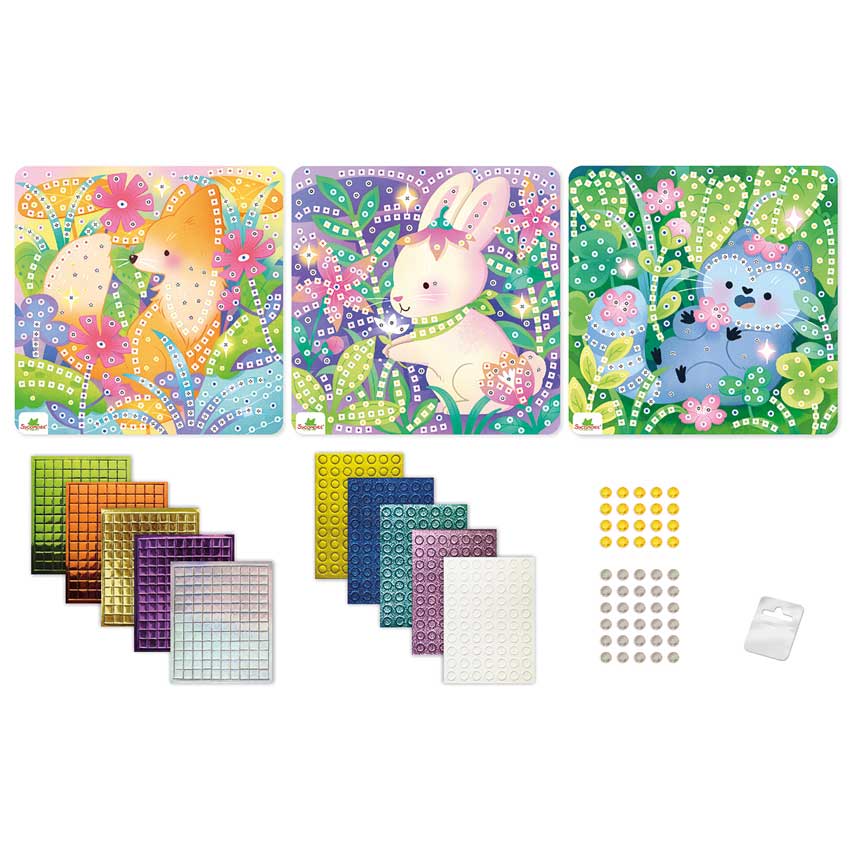 Stick & Fun - Mosaic Forest Animals