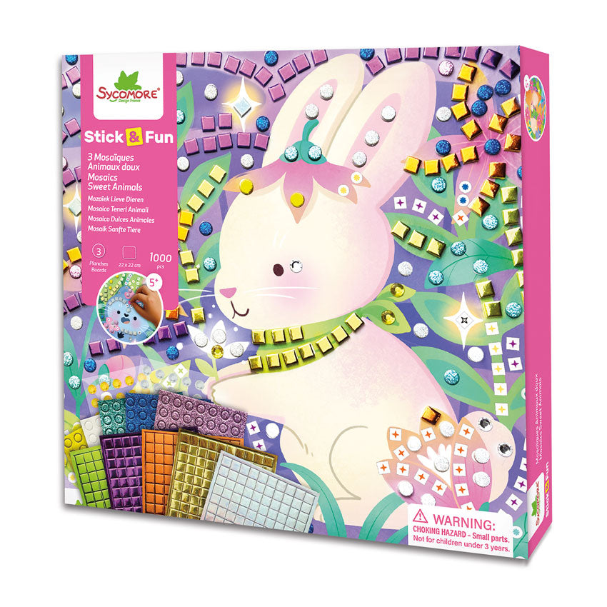 Stick & Fun - Mosaic Forest Animals