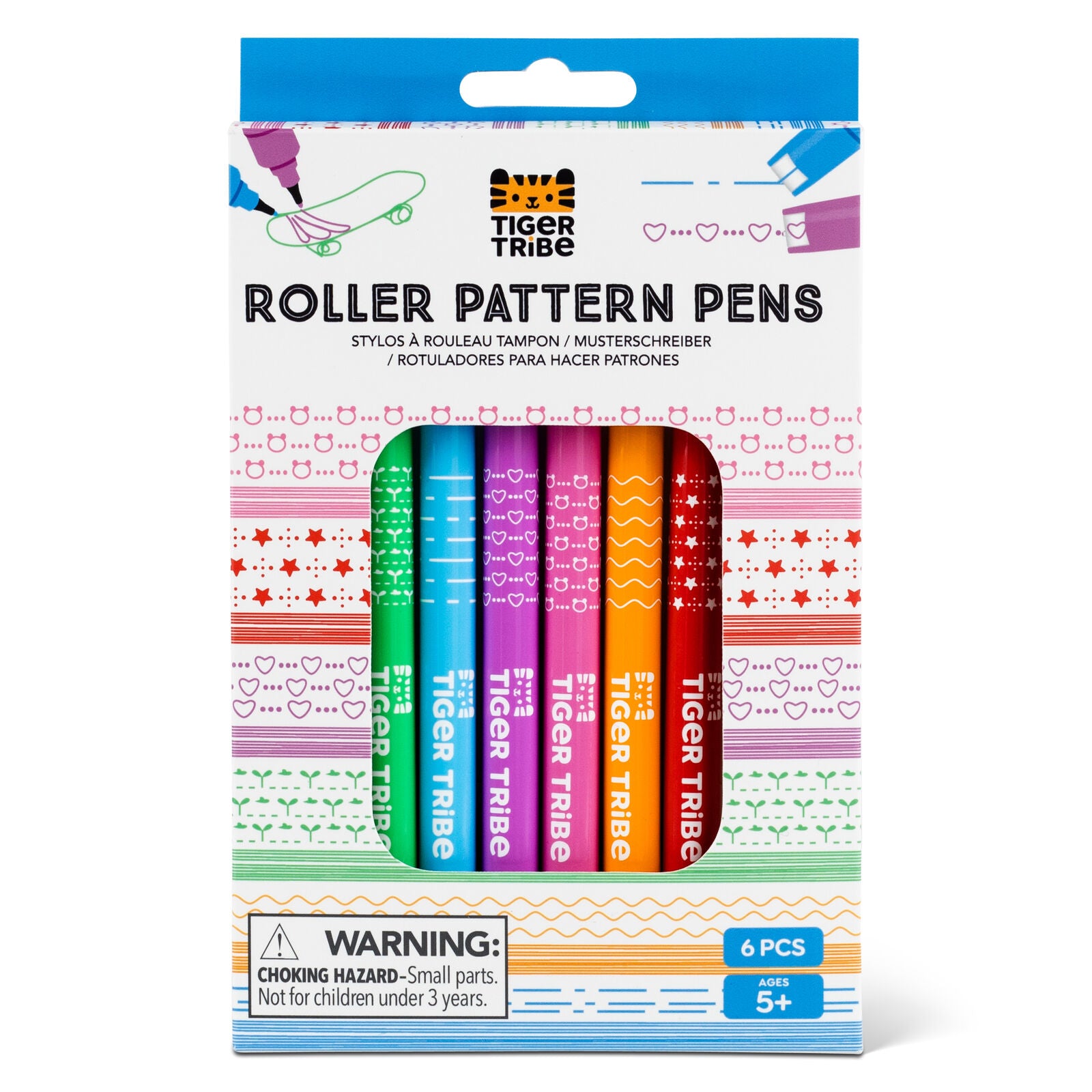 Pen Click Pattern Roller Pattern Pens