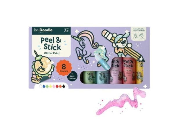 Peel & Stick Glitter Paint