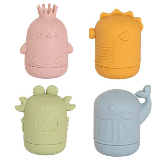 Silicone Bath Toys - Sea Friends