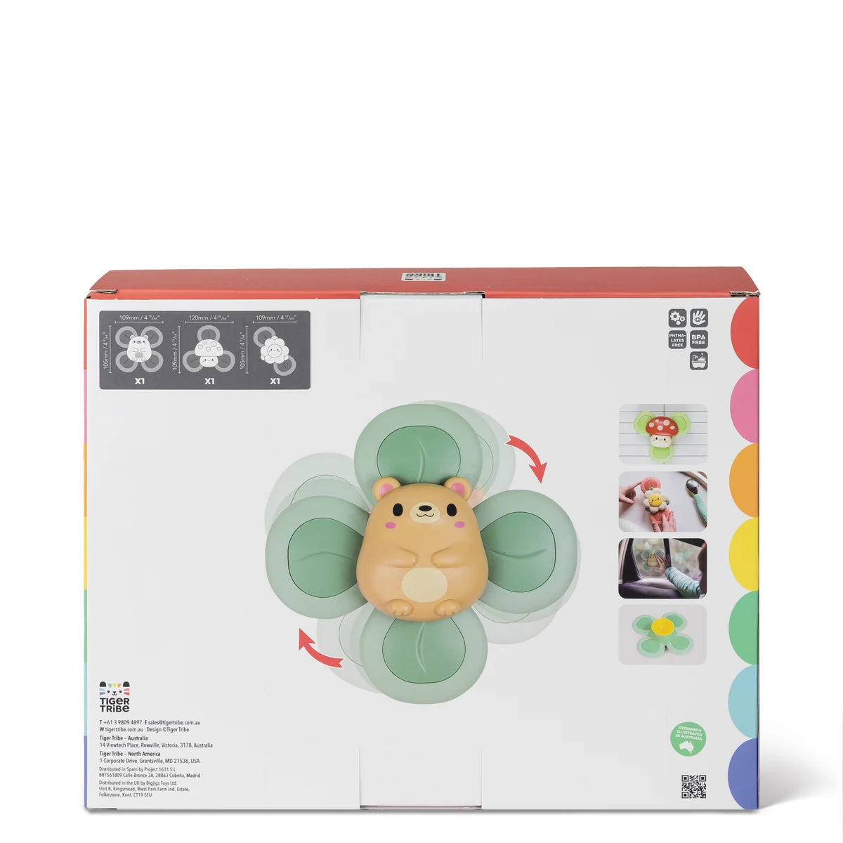 Sensory Spinners - Woodlands