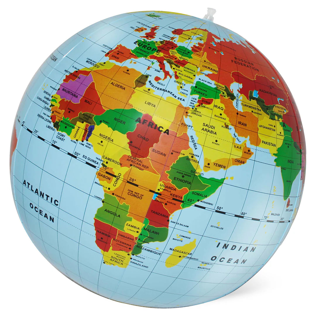 World Globe - Countries & Cities (50cm)