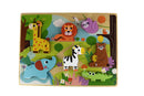 Tooky Toy - Wooden Chunky Puzzle - Animals
