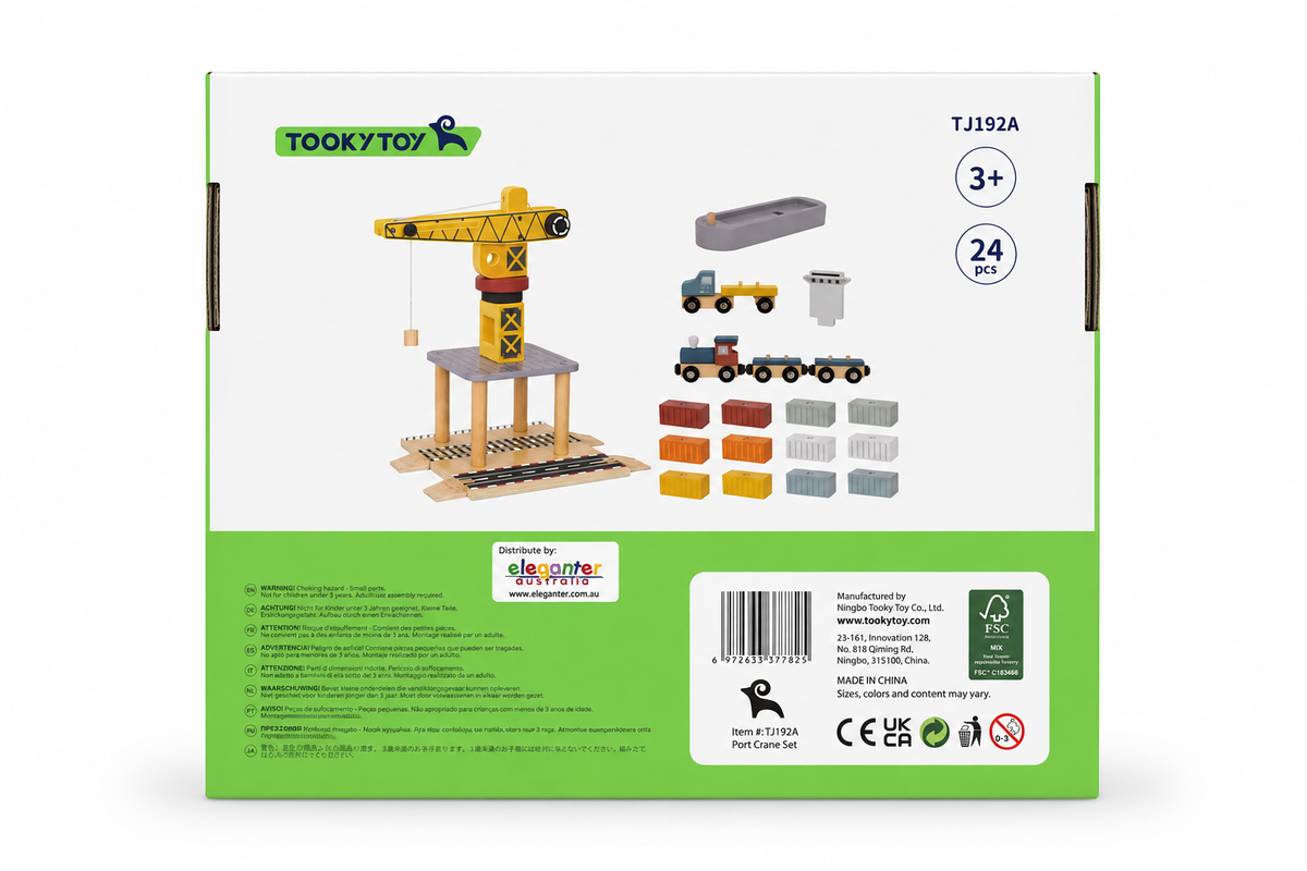 Port Crane Cargo Set