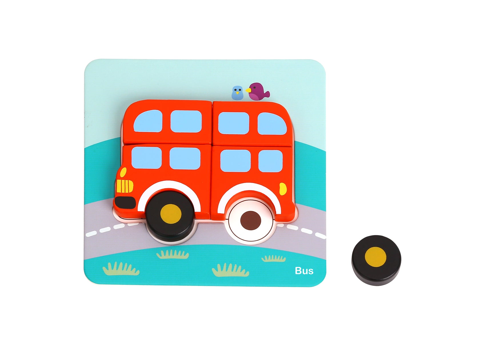 6 in 1 Mini Transportation Puzzle