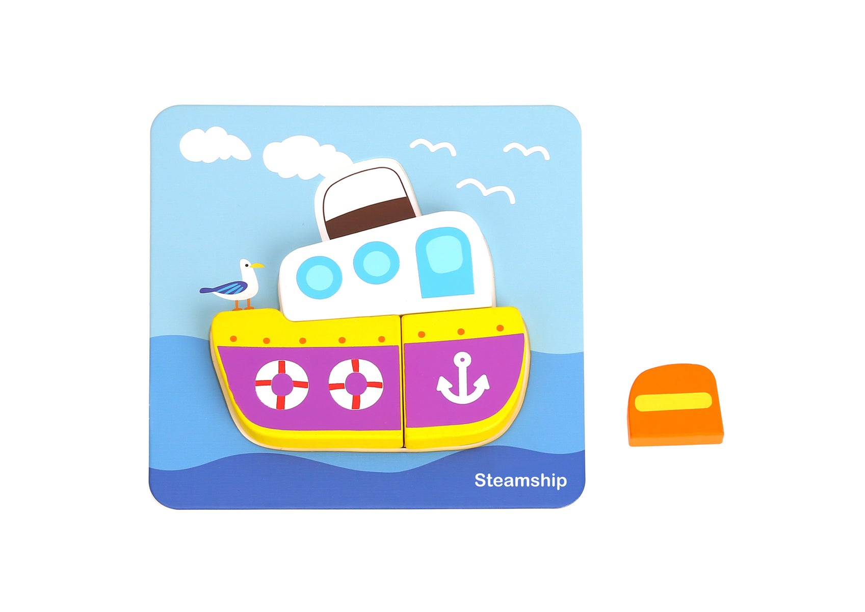6 in 1 Mini Transportation Puzzle