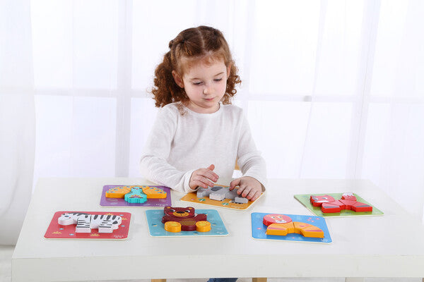 6 in 1 Mini Animal Puzzle