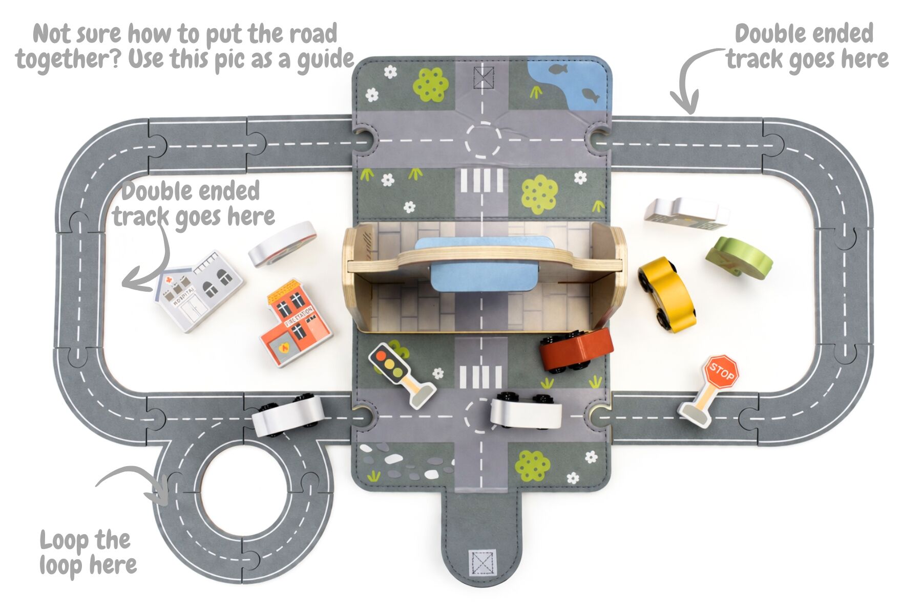 Felt City Play Set - Toot Toot Toys
