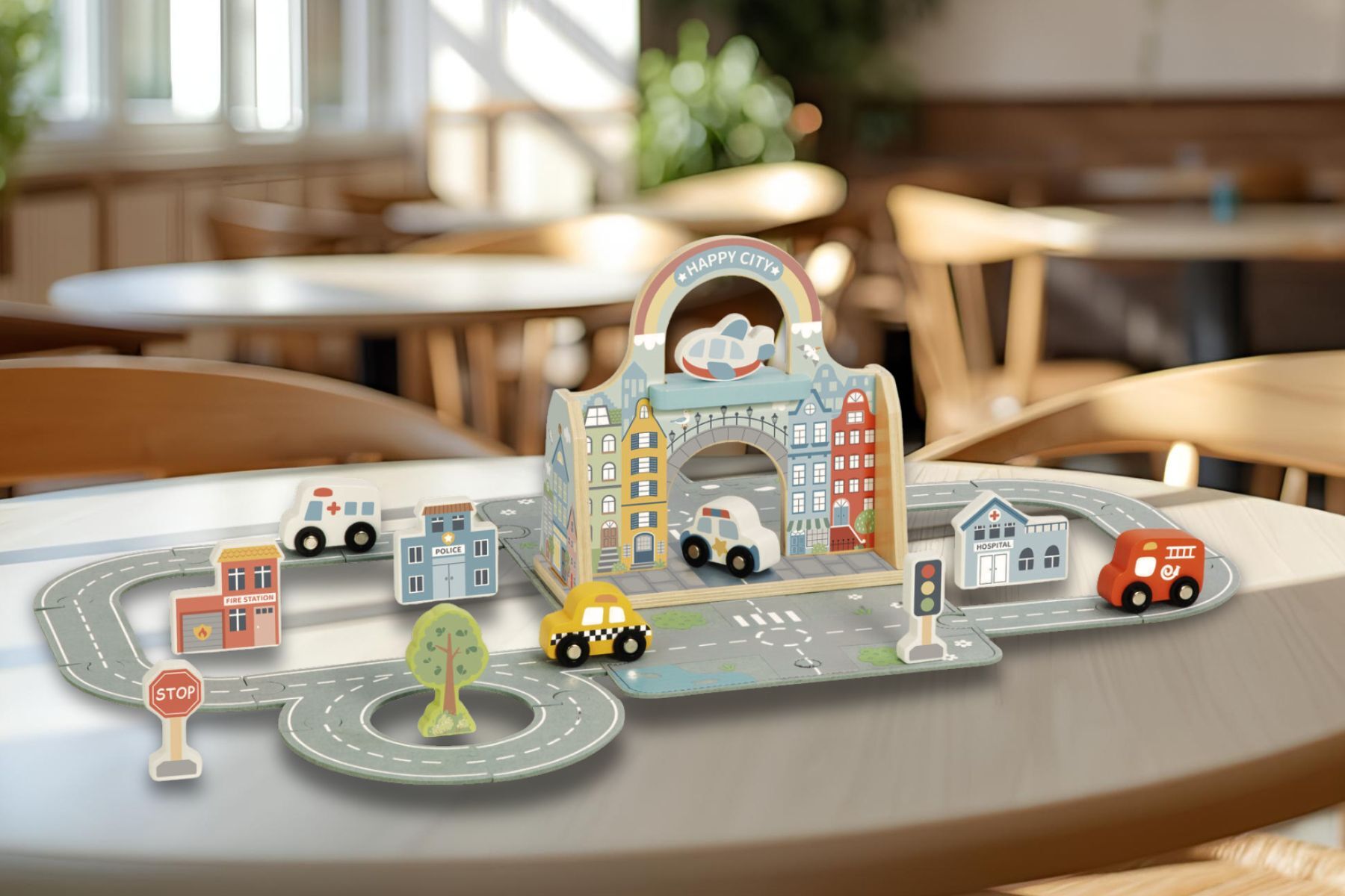 Felt City Play Set - Toot Toot Toys