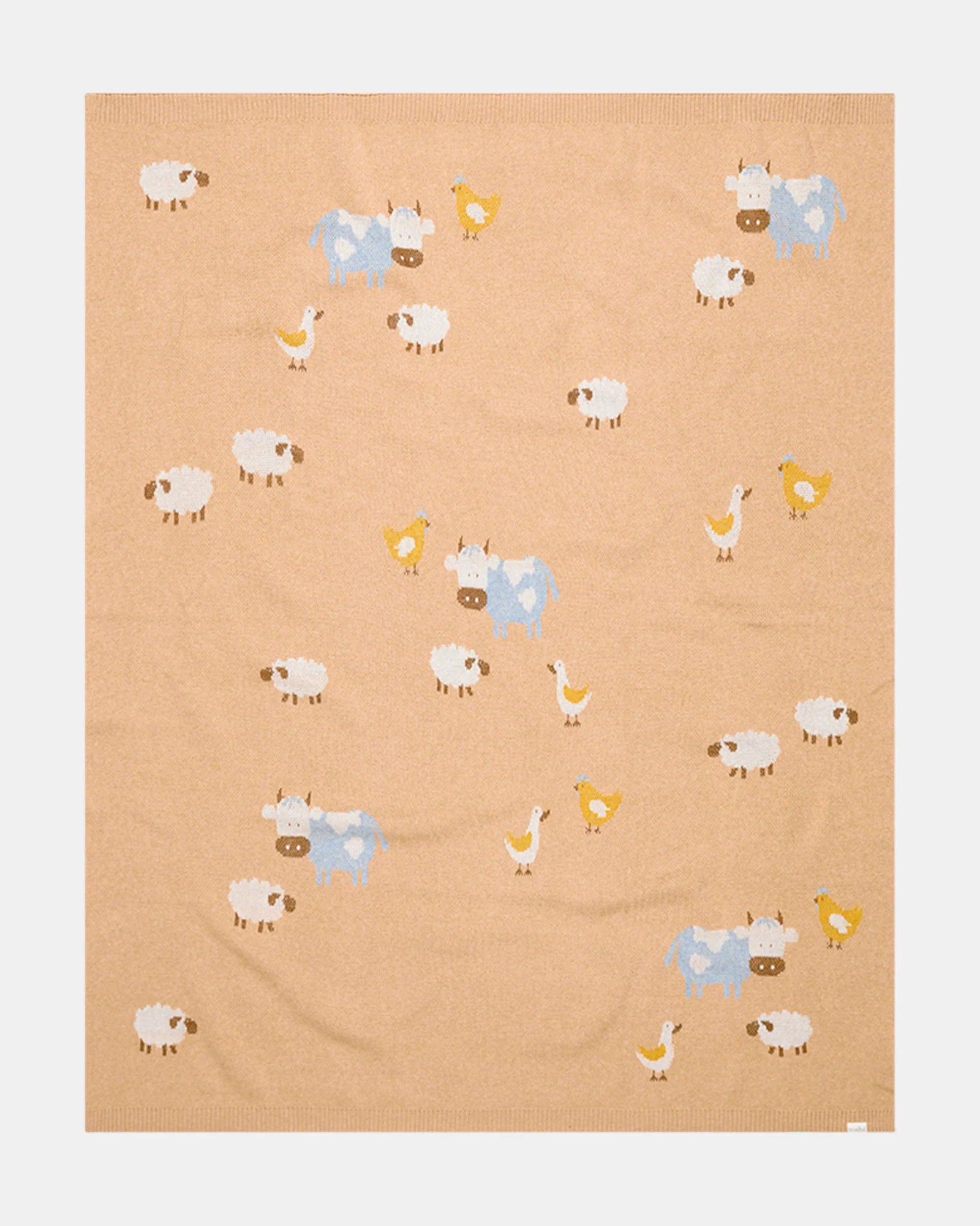 Organic Blanket Mystical - Farm Buddies - Toot Toot Toys