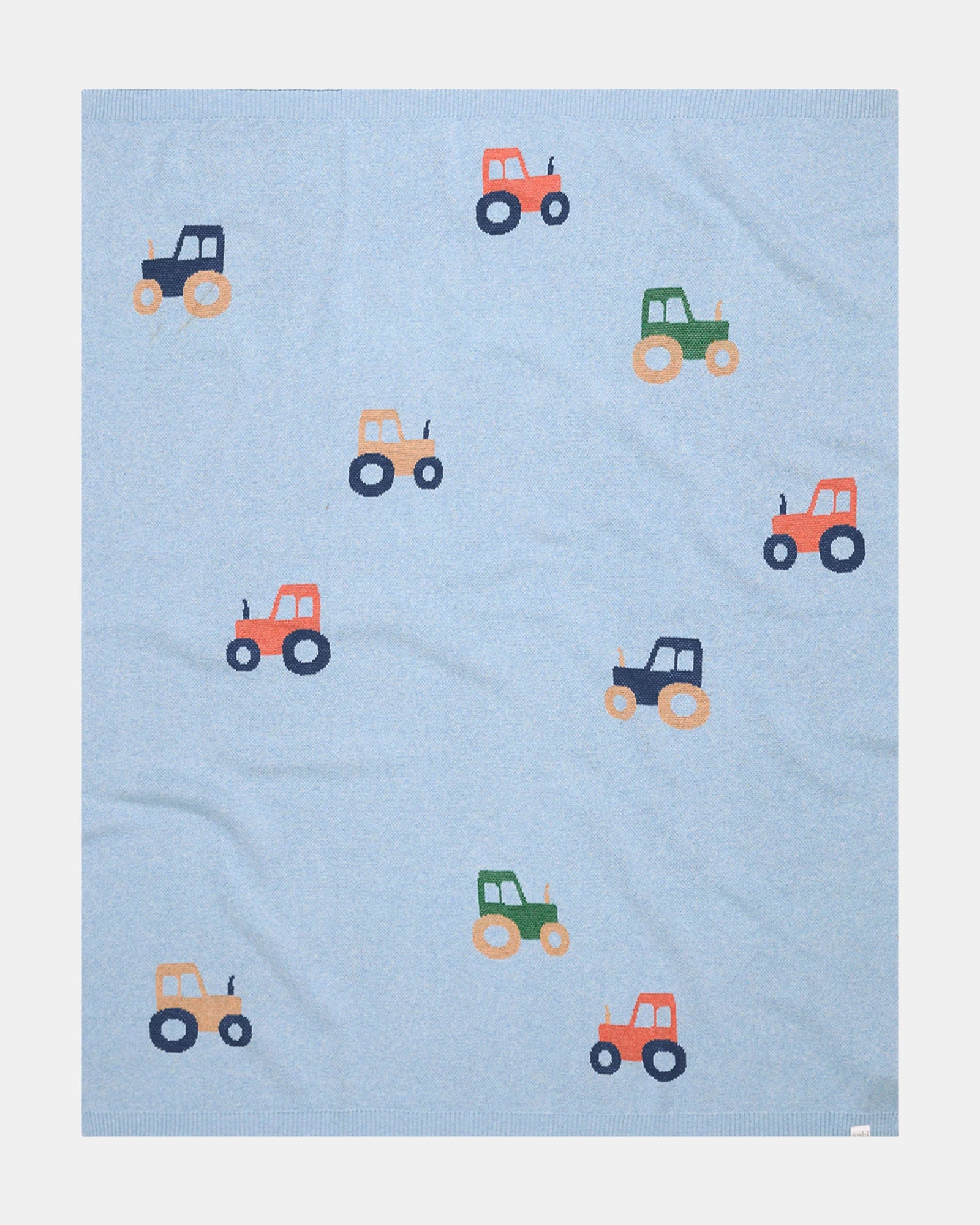 Organic Blanket Mystical - Tiny Tractors - Toot Toot Toys