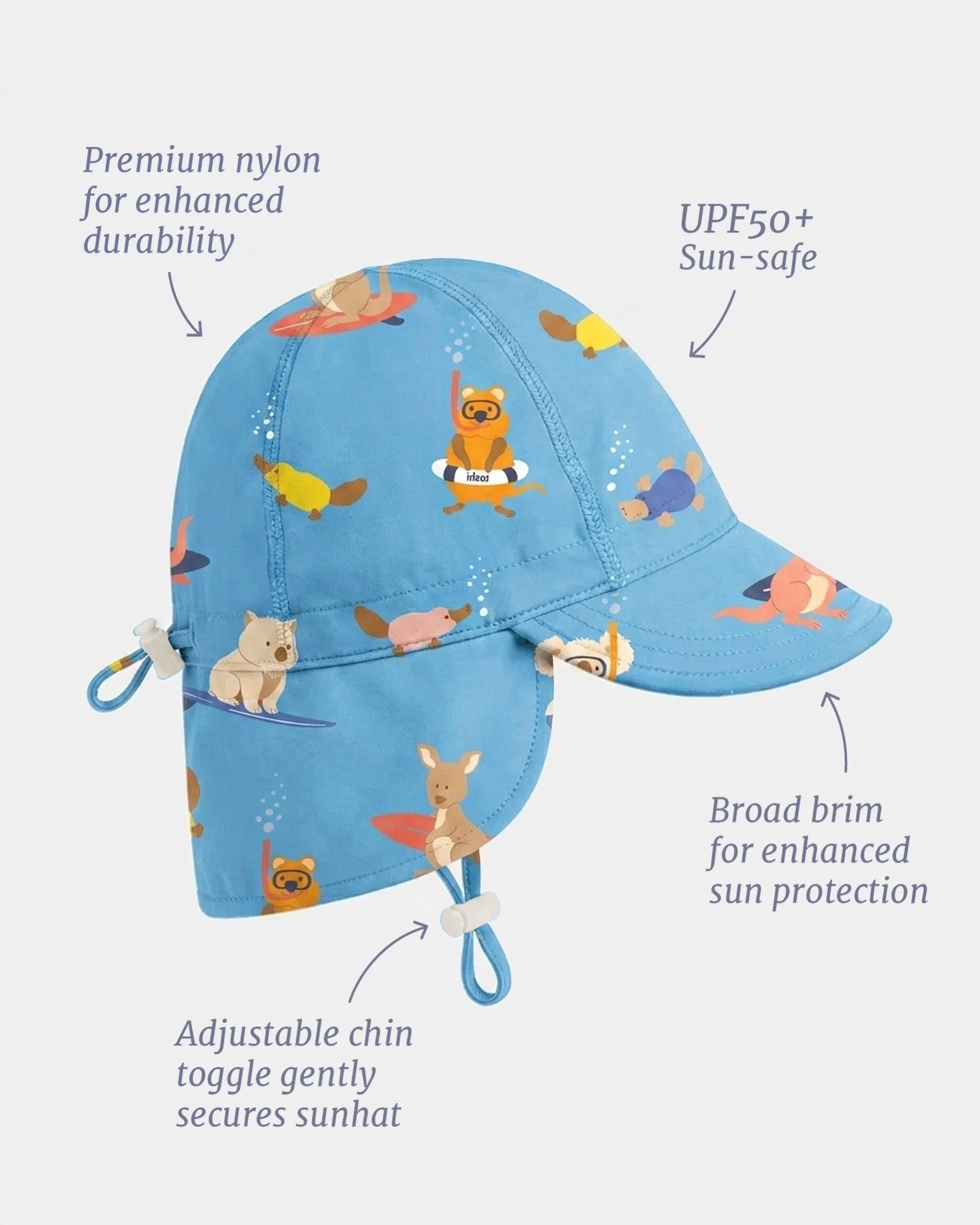 Swim Flap Cap Pirate - Beach Buddies