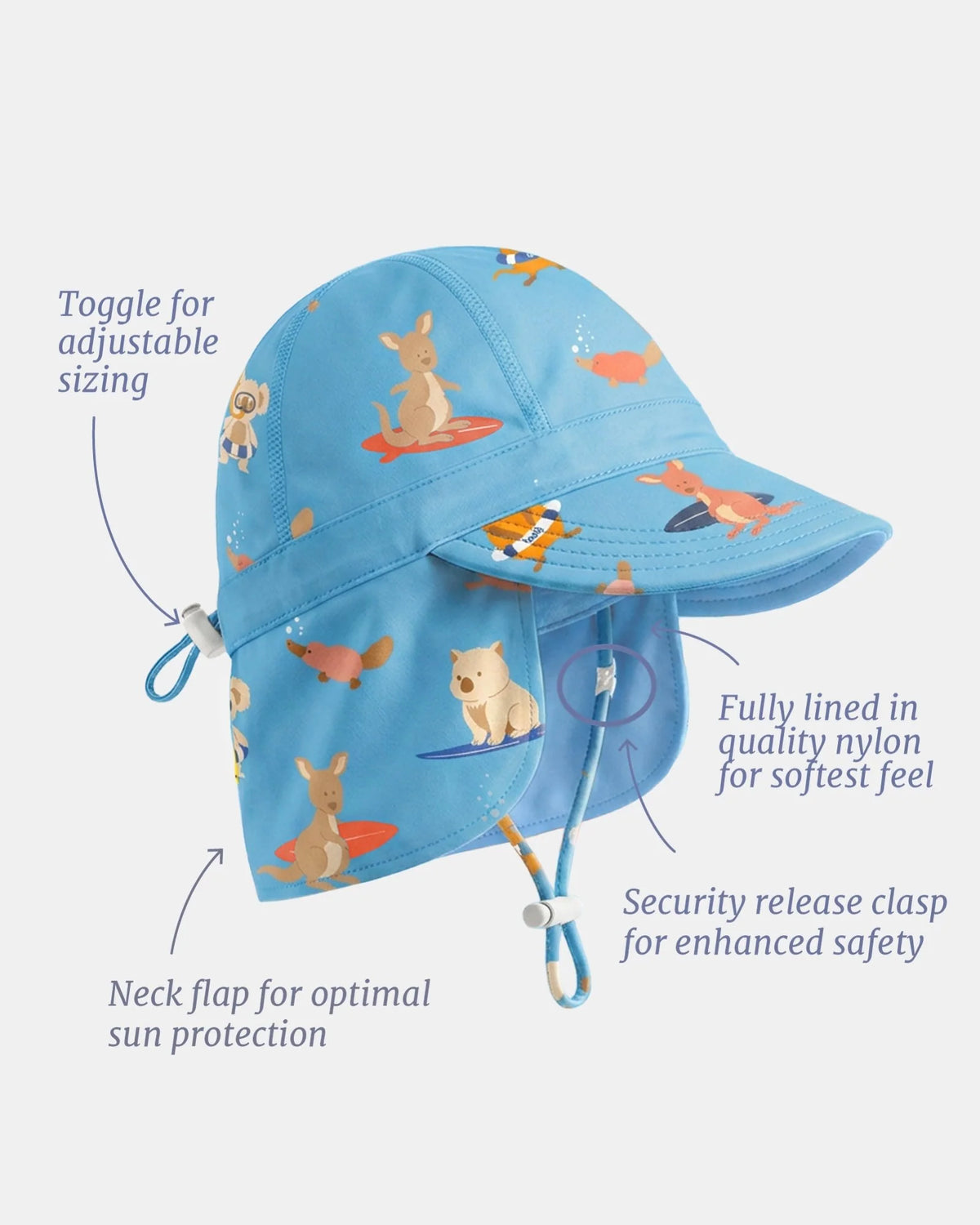Swim Flap Cap Pirate - Beach Buddies