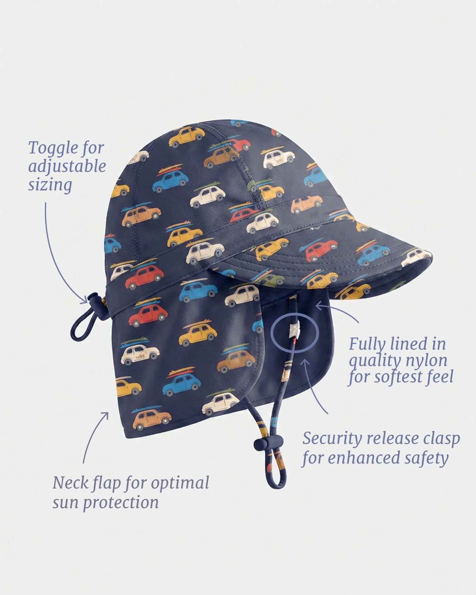Swim Flap Cap Pirate - Wave Buggies