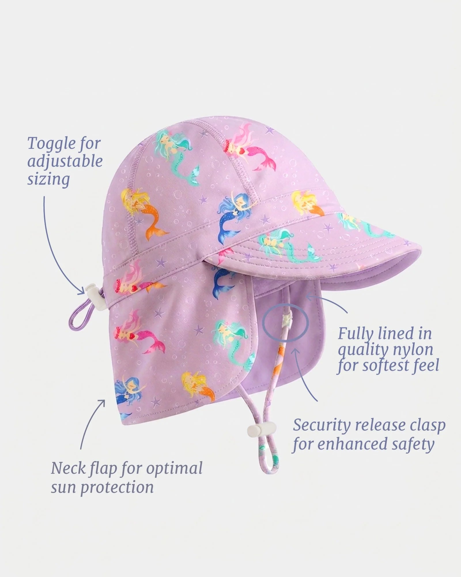 Swim Flap Cap Twinkle - Princess