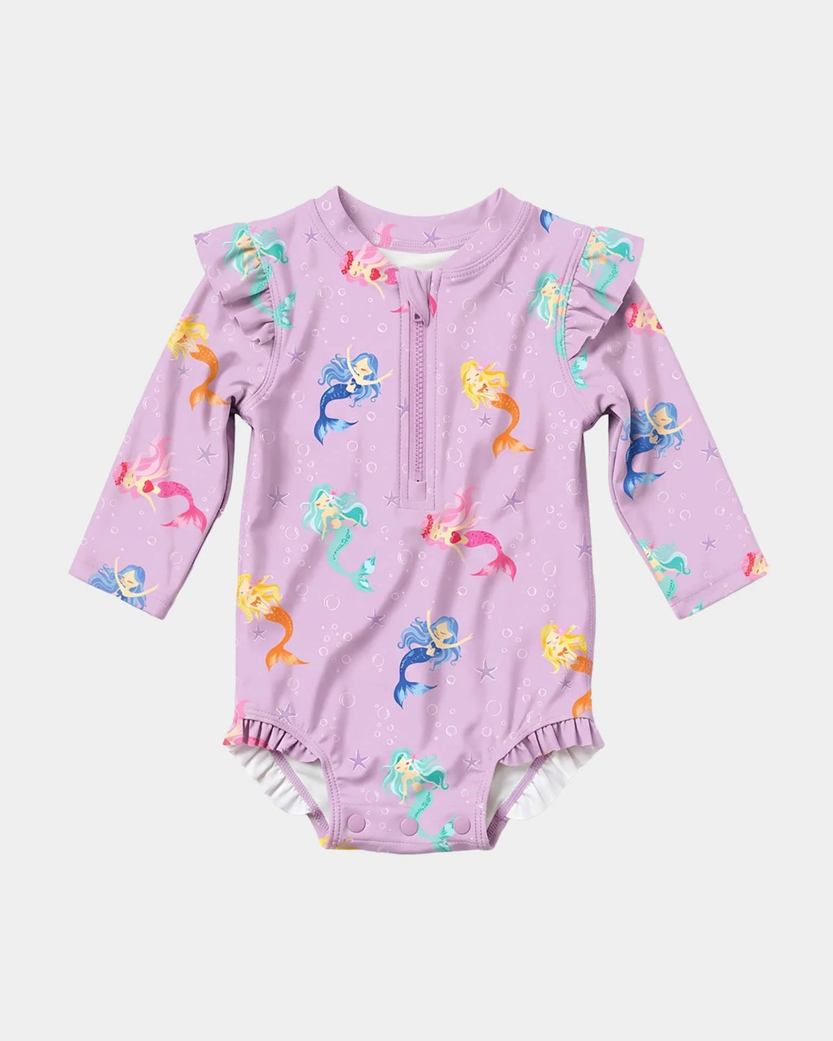 Swim Onesie L/S Twinkle - Princess Mermaid