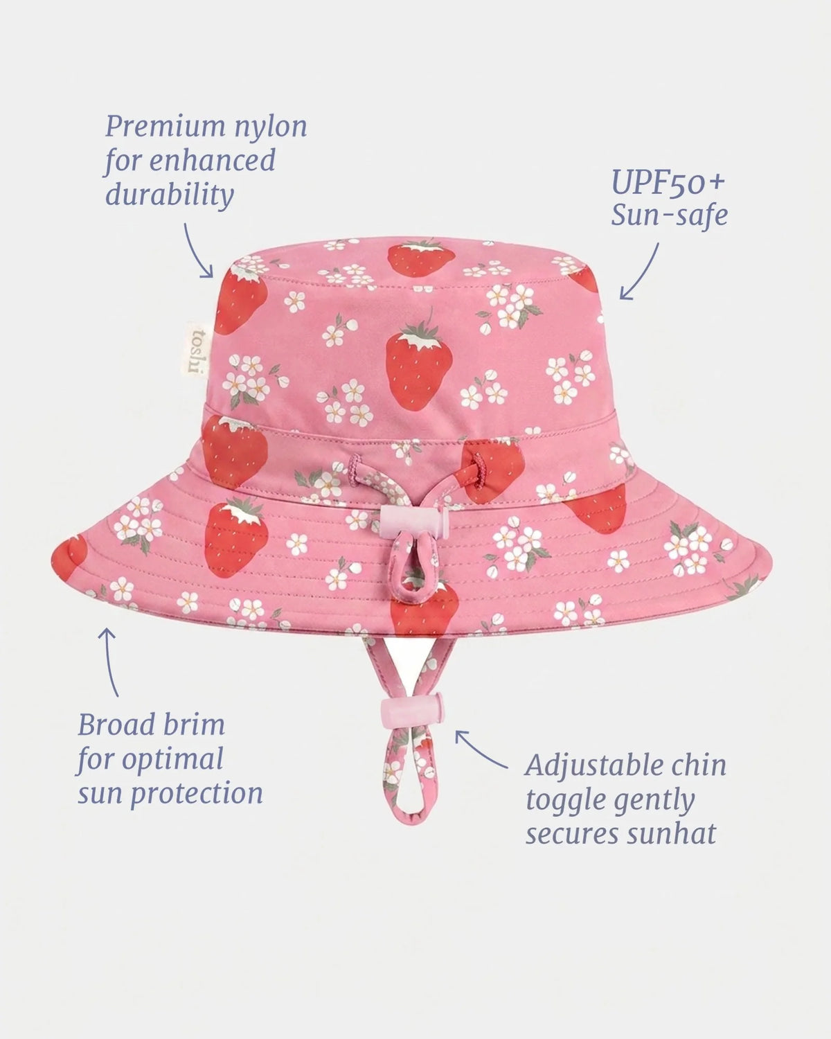 Swim Sunhat Twinkle - Strawberry