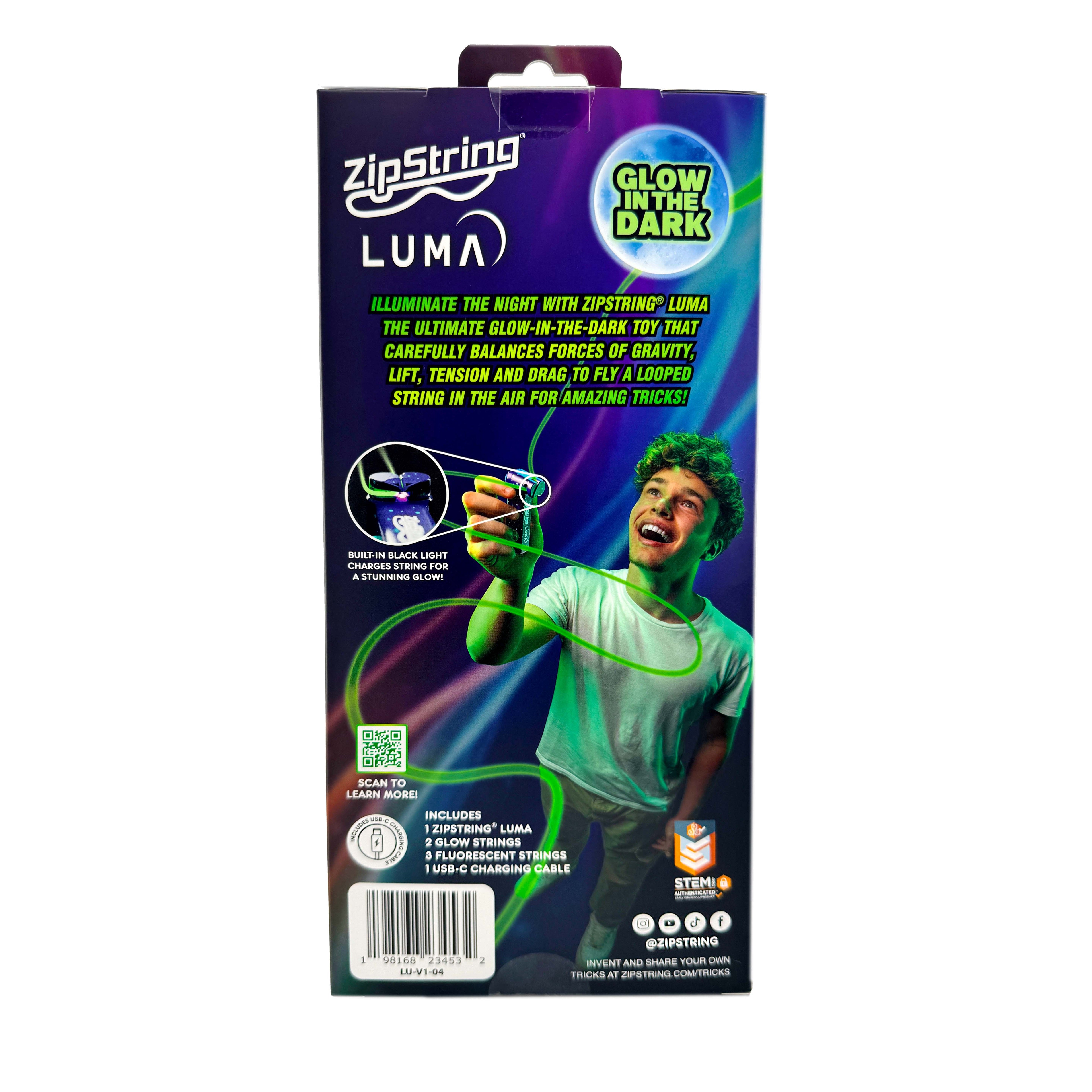 ZipString Luma - Glow in The Dark