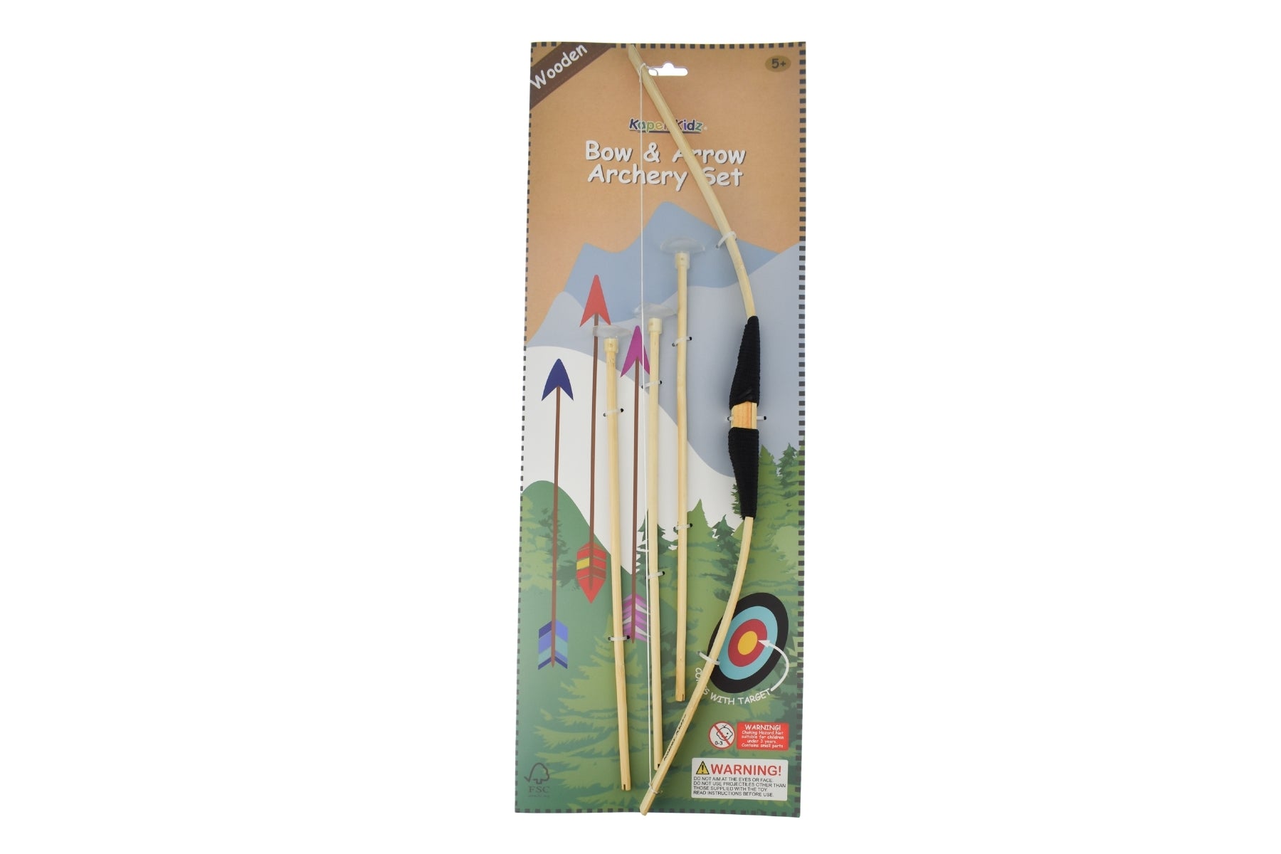 Wooden Bow and Arrow Archery Set