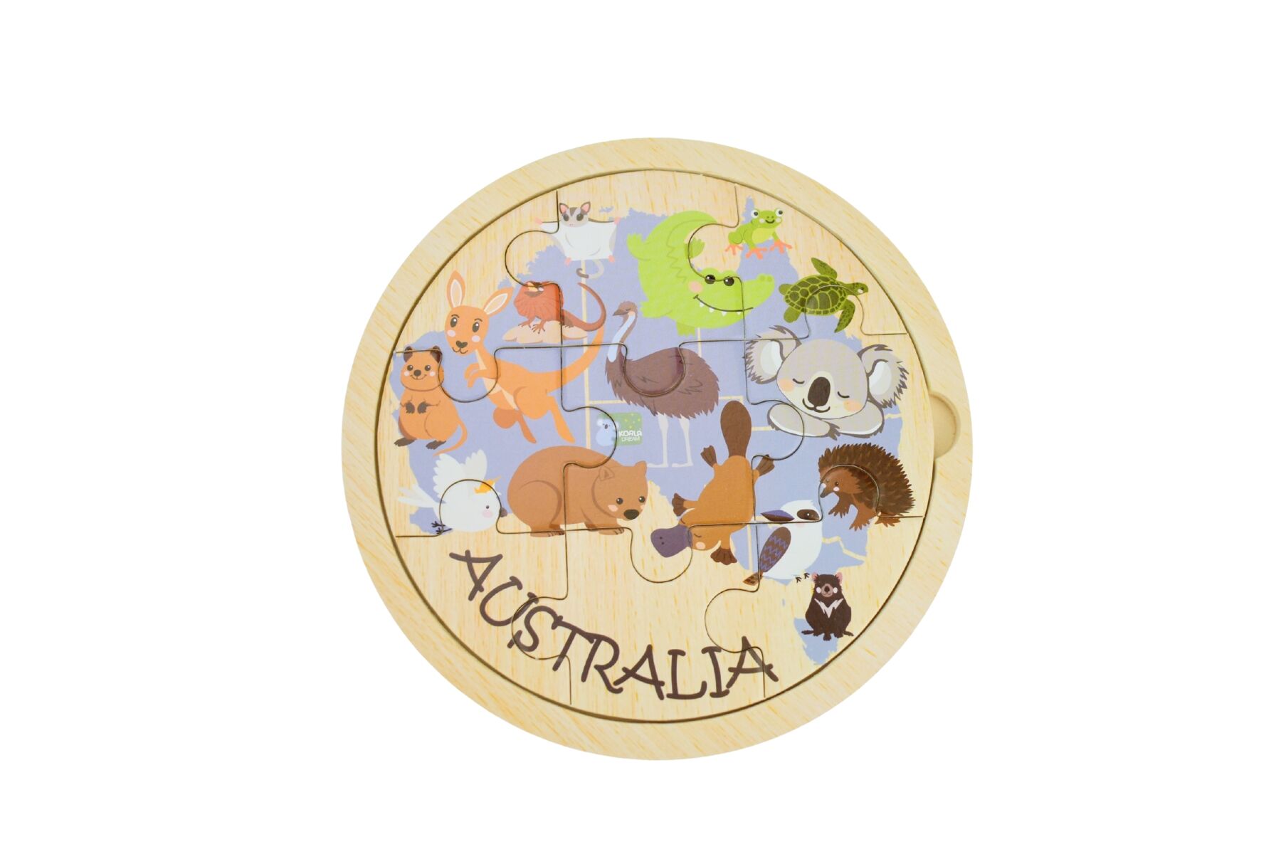 Wooden Jigsaw Puzzle - Australian Animals